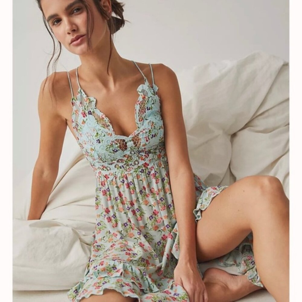 FP One  * Adella Mini Slip Dress * NWT.